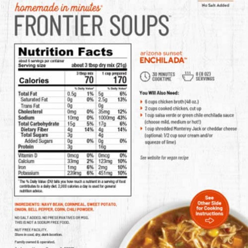 anderson foods enchilada soup mix