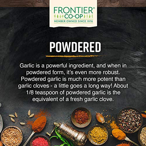 Frontier Herbs Organic Garlic Powder, 1 lb.
