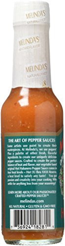 Melinda's Original Habanero Hot Pepper Sauce, 5oz (12 -pack)