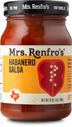 Mrs. Renfro's Habanero Hot Salsa, 16 oz (6 jars)