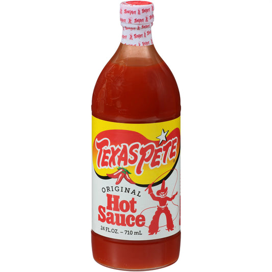 Texas Pete Original Hot Sauce, 24 oz  (6 bottles)