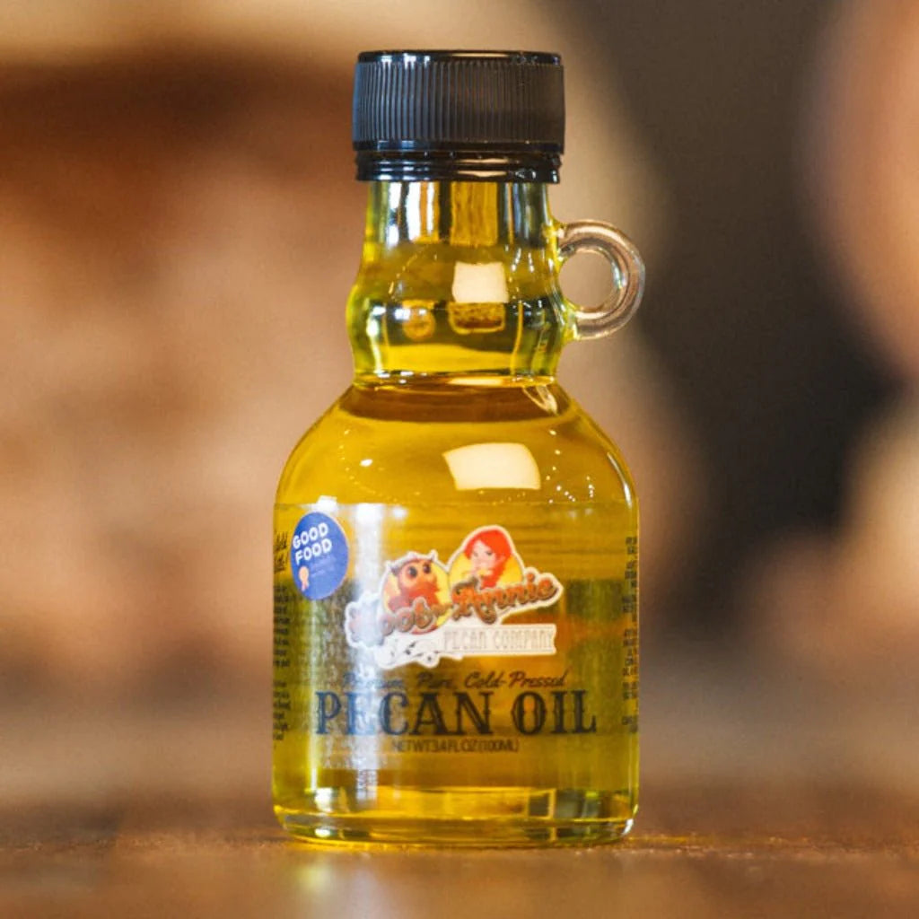 Texas Pecan Oil for Cooking, Dressings, Marinades 100 ml (Product of Texas)