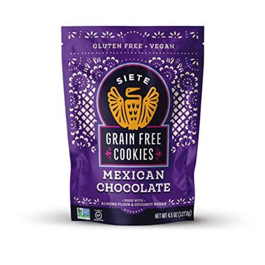 Siete Grain Free Mexican Chocolate Cookies, 4.5oz (10-pack)