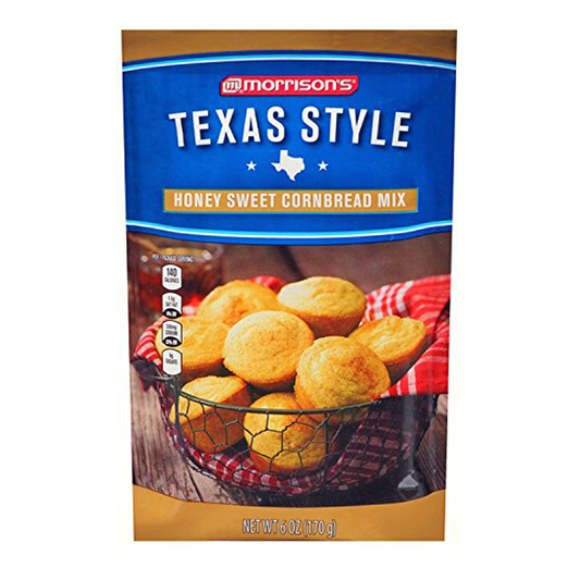 Morrison's Texas-style Honey Sweet Cornbread Mix (12-pack)