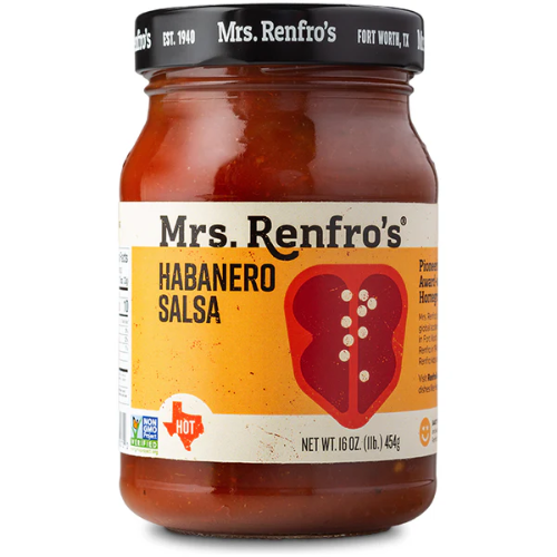 Mrs. Renfro's Habanero Hot Salsa, 16 oz (6 jars)