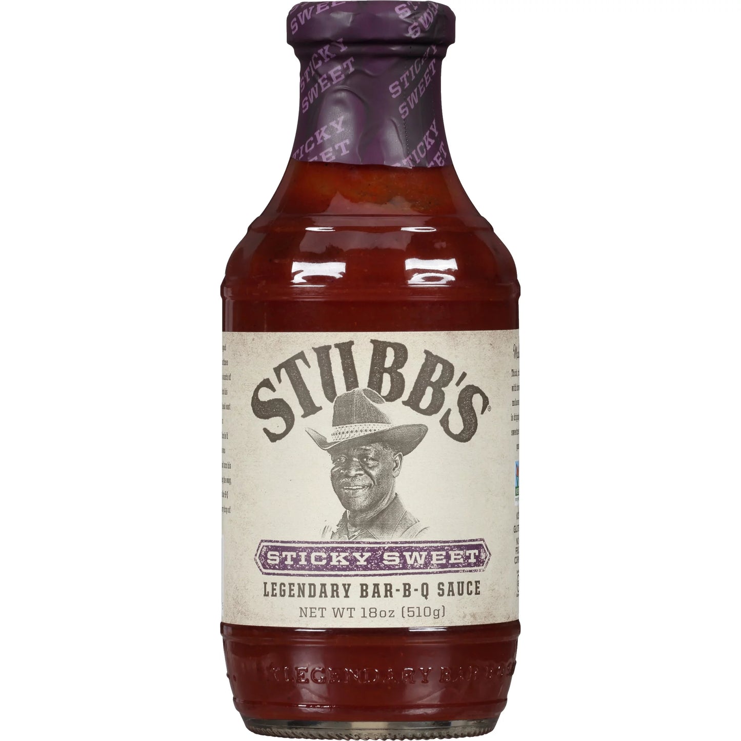Stubbs Sticky Sweet BBQ Sauce (6 bottles)