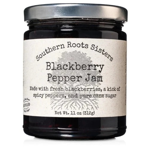 Blackberry Pepper Jam by Southern Root Sisters, 11oz.