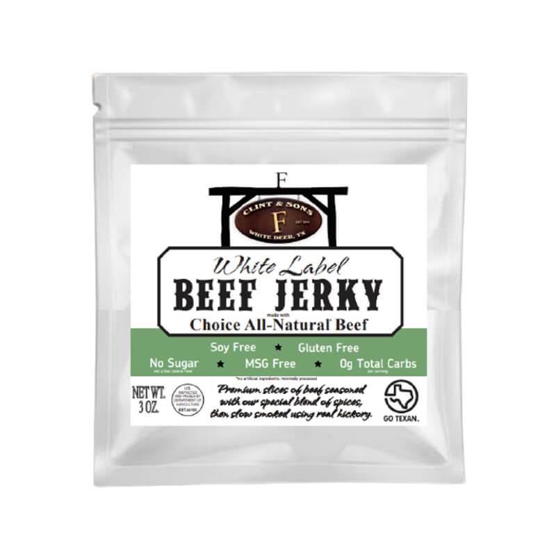 sugar free and nitrate-free beef jerky