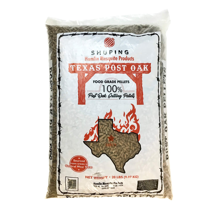 Buy Shuping Smoker Pellets Post Oaks, 100 Mesquite texasfoodsdirect